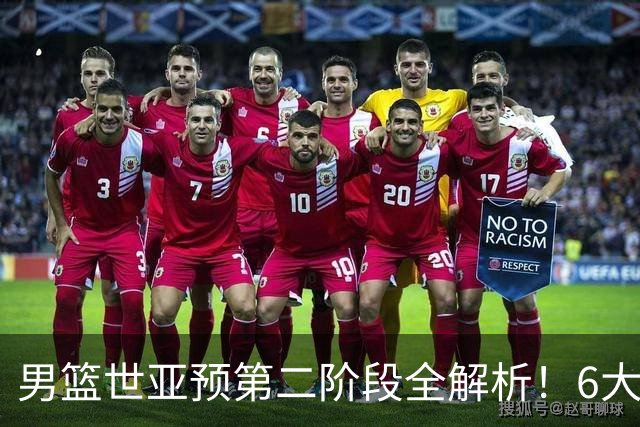 男篮世亚预第二阶段全解析！6大对手就位，中国男篮冲世界杯无容错空间